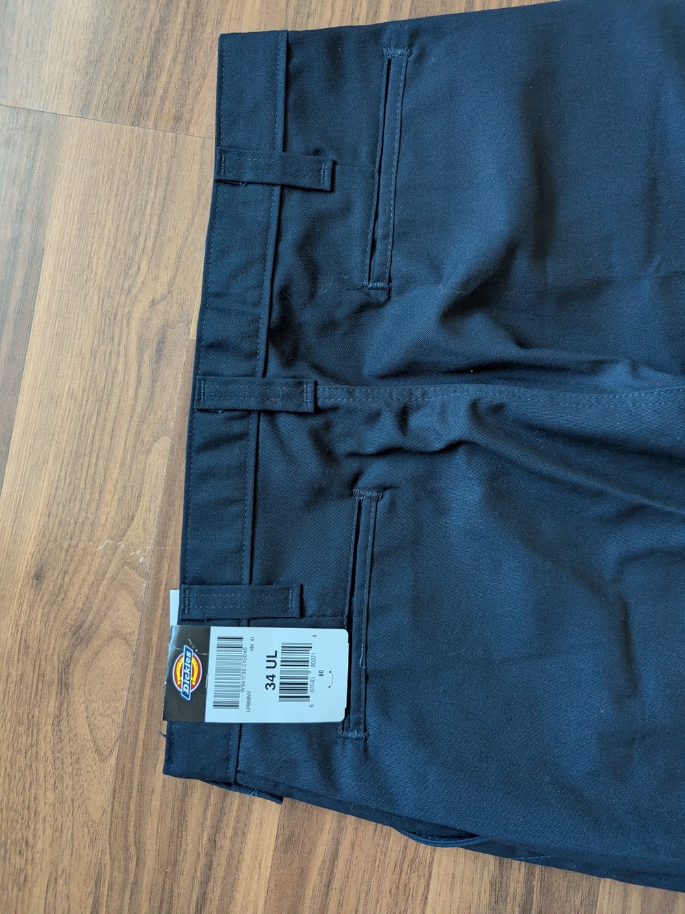 Dickies Men’s Black Work Pants - Classic Fit - Picture 3 of 5